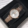 Armani AR11446 Women's Diamond-Set Quartz Watch 32mm Stainless Steel Bracelet