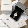 Armani AR11446 Women's Diamond-Set Quartz Watch 32mm Stainless Steel Bracelet