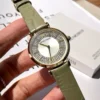 Armani AR11518 Women's Diamond-Set Quartz Watch Leather Strap