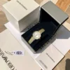 Armani AR11518 Women's Diamond-Set Quartz Watch Leather Strap