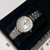 Armani AR11537 Women's Diamond-Set Quartz Watch Stainless Steel Bracelet