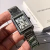 Armani AR11625 Women's Square Case Quartz Watch Stainless Steel Bracelet