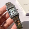 Armani AR11626 Women's Square Case Quartz Watch Stainless Steel Bracelet