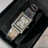 Armani AR11626 Women's Square Case Quartz Watch Stainless Steel Bracelet