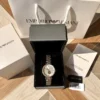 Armani AR60019 Women's Skeleton Automatic Watch Diamond-Set