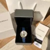 Armani AR60020 Women's Skeleton Automatic Watch Leather Strap