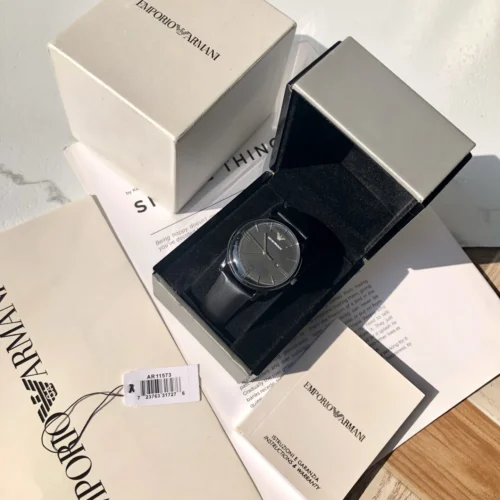 Armani AR11573 Men's Slim Case Quartz Watch