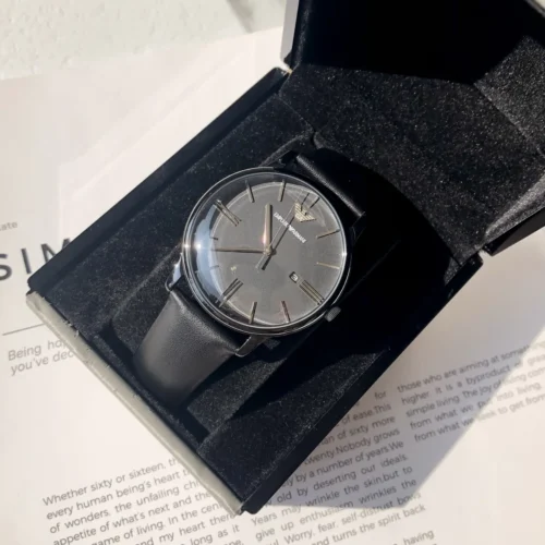 Armani AR11573 Men's Slim Case Quartz Watch