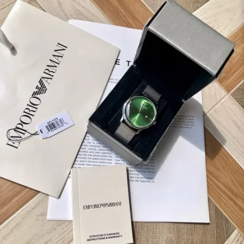 Armani AR11578 Men's Slim Case Quartz Watch 42mm