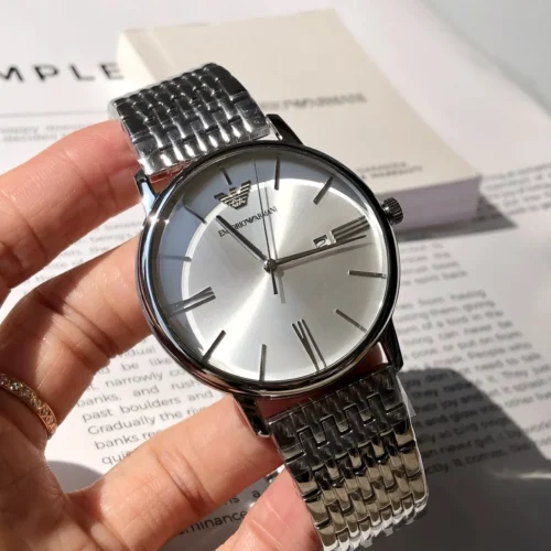 Armani AR11599 Men's Slim Case Quartz Watch