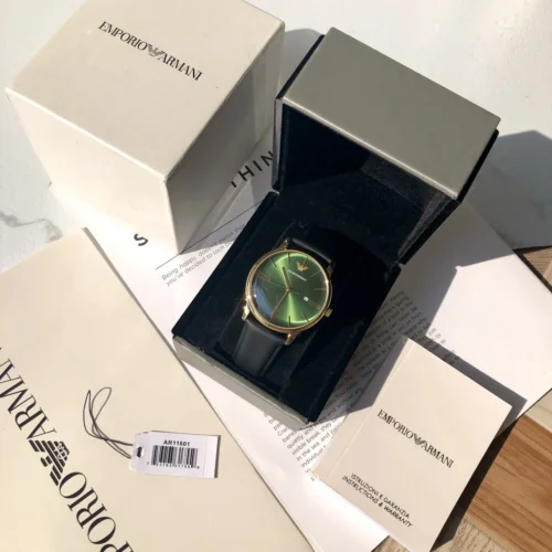 Armani AR11601 Men's Slim Case Quartz Watch