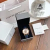 Armani AR60013 Skeleton Automatic Watch 43mm Leather Strap