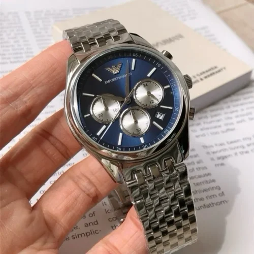 Armani Pilot AR11582 Men's Quartz Chronograph Watch SKU ARMANI0177