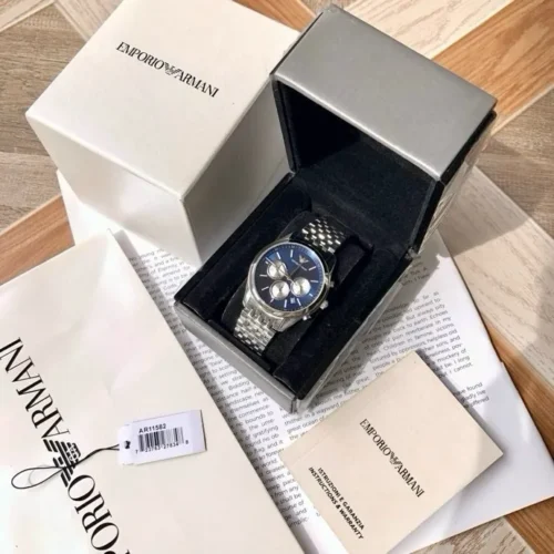 Armani Pilot AR11582 Men's Quartz Chronograph Watch SKU ARMANI0177