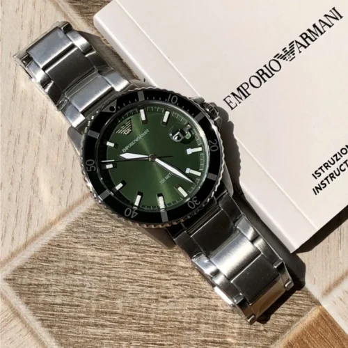 Armani AR11338 Men's Luminous Dial Quartz Watch SKU ARMANI0179