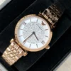 Armani AR11244 Women's Diamond-Set Quartz Watch 32mm Stainless Steel Bracelet