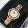 Armani AR11402 Women's Diamond-Set Quartz Watch 32mm Stainless Steel Bracelet