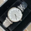Armani AR1925 Women's Diamond-Set Quartz Watch 32mm Stainless Steel Bracelet
