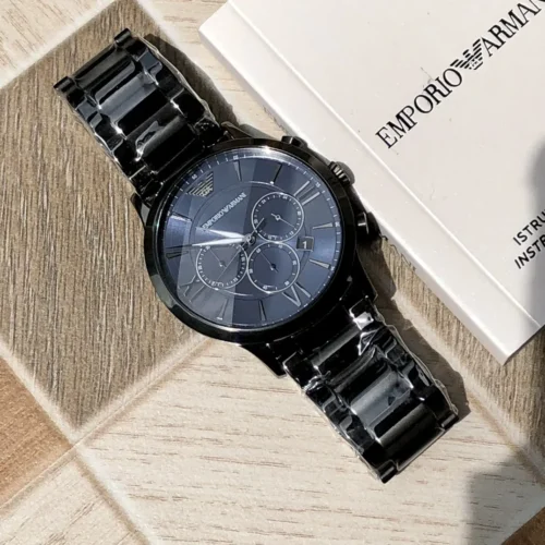 Armani AR11348 Men's Quartz Chronograph Watch 43mm