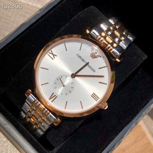 Armani AR1677 Men's Quartz Watch 40mm Stainless Steel Bracelet SKU ARMANI0196