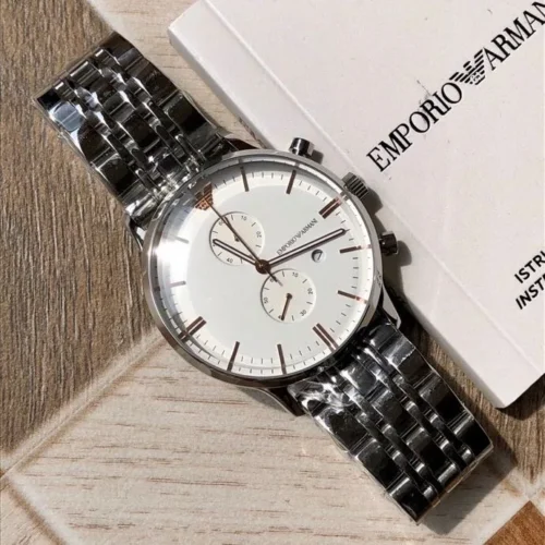 Armani AR1933 Men's Quartz Chronograph Watch 42mm SKU ARMANI0198