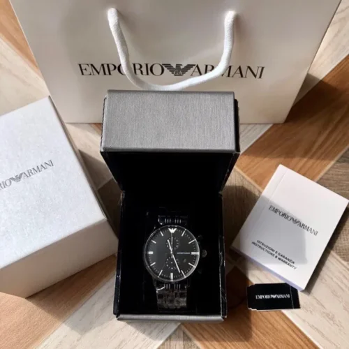 Armani AR1934 Men's Quartz Chronograph Watch 42mm SKU ARMANI0199