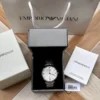Armani AR90004 Men's Quartz Watch 40mm Stainless Steel Bracelet SKU ARMANI0201