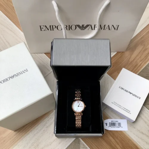 Armani AR11203 Women's Quartz Watch 22mm Stainless Steel Bracelet