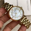 Armani AR1907 Women's Diamond-Set Quartz Watch 32mm Stainless Steel Bracelet