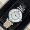 Armani AR1908 Women's Diamond-Set Quartz Watch 32mm Stainless Steel Bracelet