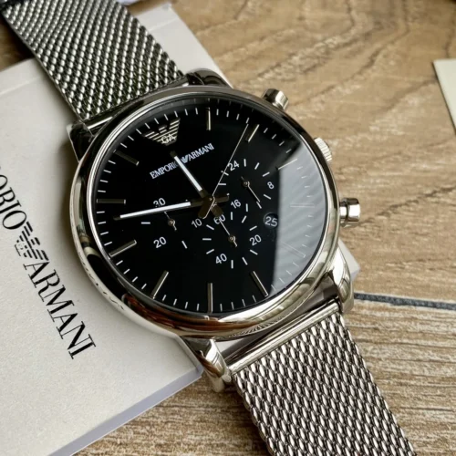Armani Watch 44mm Chronograph