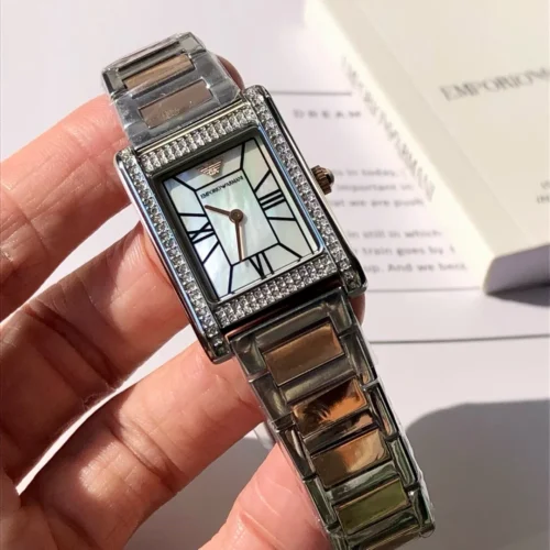 Armani AR11626 Women's Square Case Quartz Watch