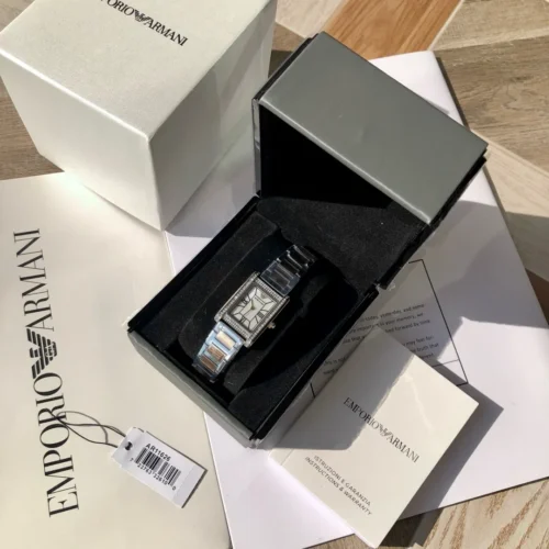 Armani AR11626 Women's Square Case Quartz Watch