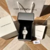 Armani AR1965 Women's Vintage Style Quartz Watch 32mm Leather Strap
