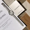 Armani AR1965 Women's Vintage Style Quartz Watch 32mm Leather Strap