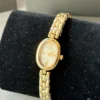 Armani AR11721 Women's Oval Case Quartz Watch 24mm Stainless Steel Bracelet