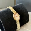 Armani AR11721 Women's Oval Case Quartz Watch 24mm Stainless Steel Bracelet