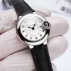 Cartier Ballon Bleu Sunray Dial Watch 28mm SKU CARTIER0005