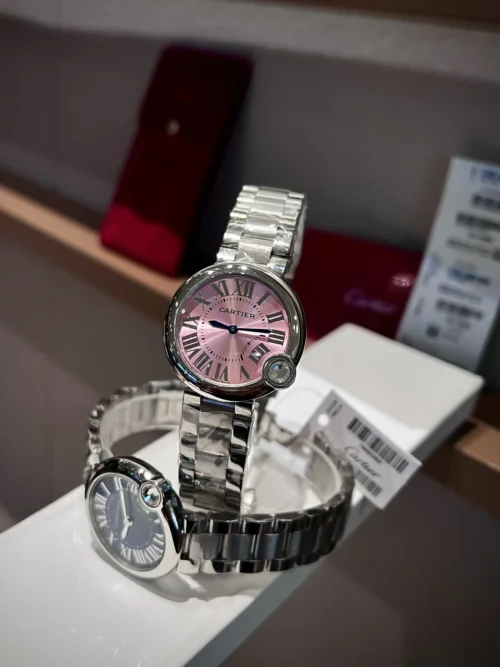 Cartier Ballon Blanc Watch 30mm Stainless Steel Bracelet