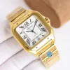 Cartier Santos Women's Watch Leather Strap