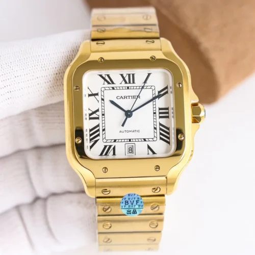 Cartier Santos Women's Watch Leather Strap
