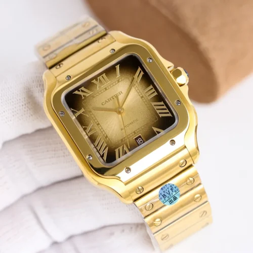 Cartier Santos Women's Watch Leather Strap