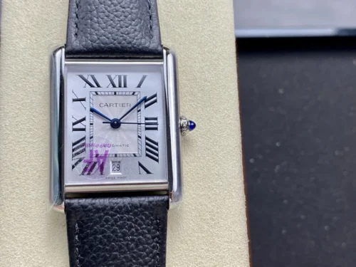 Cartier Tank Men's Vintage Style Watch 31mm