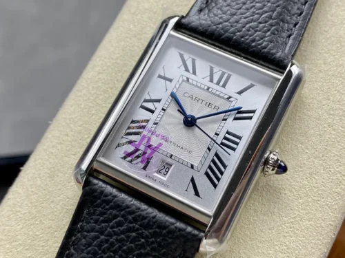 Cartier Tank Men's Vintage Style Watch 31mm