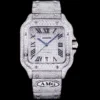 Cartier Santos Diamond-Set Watch SKU CARTIER0031