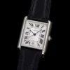 Cartier Tank Automatic Watch Leather Strap