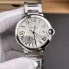 Cartier Ballon Bleu White Dial Watch 42mm