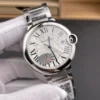 Cartier Ballon Bleu White Dial Watch 42mm