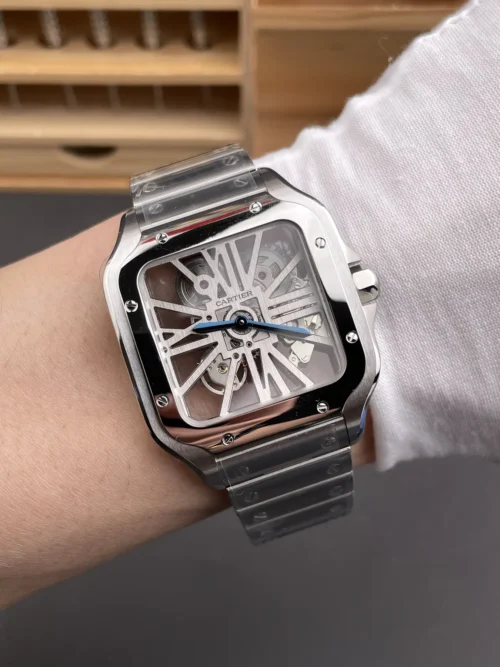 Cartier Santos Skeleton Watch 39.8mm