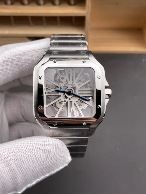 Cartier Santos Skeleton Watch 39.8mm